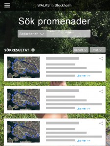 walks prototype search results