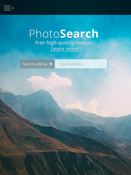 Photo Search Web App – Concept Development